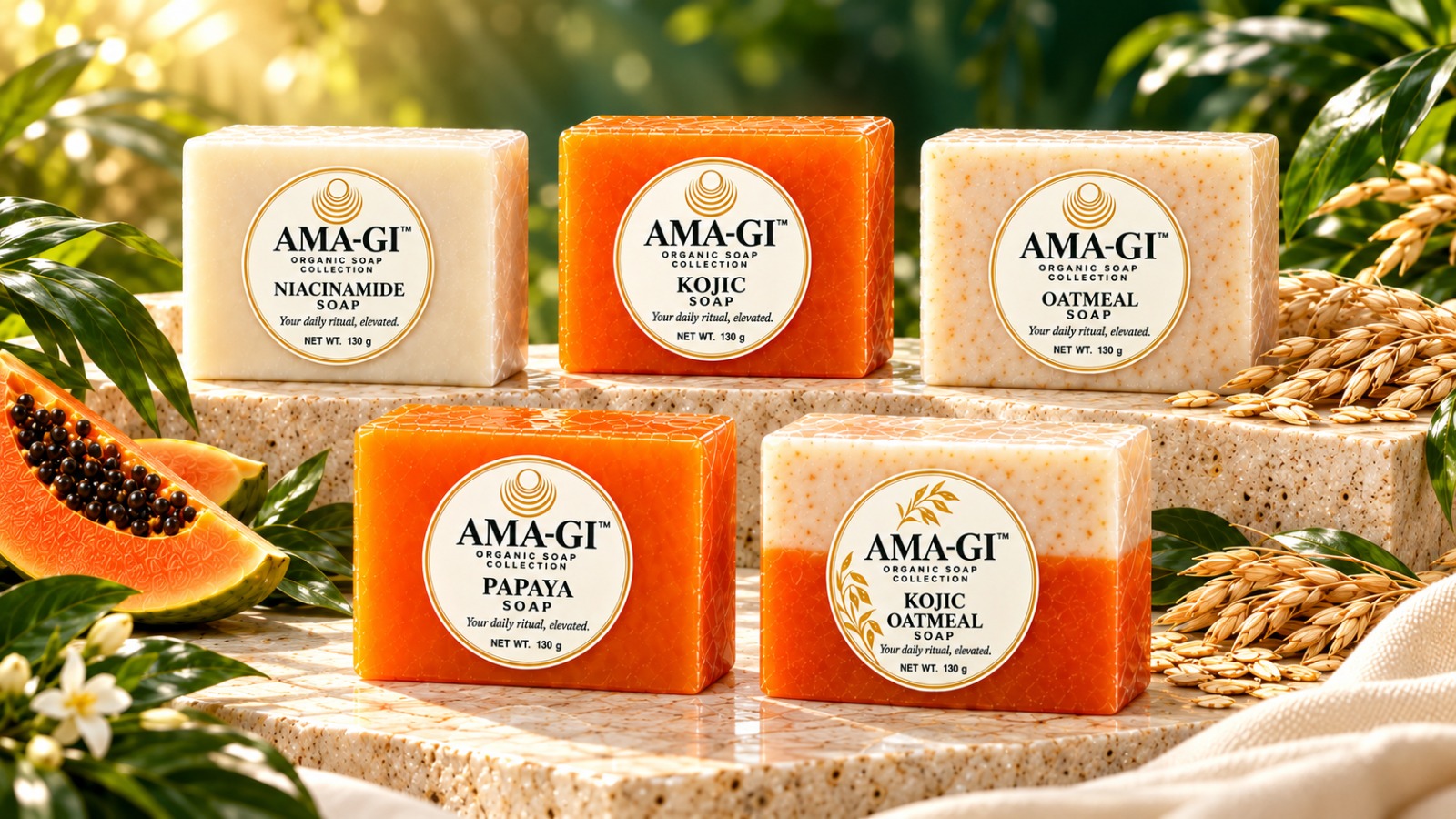 AMA-GI soaps and daily care products