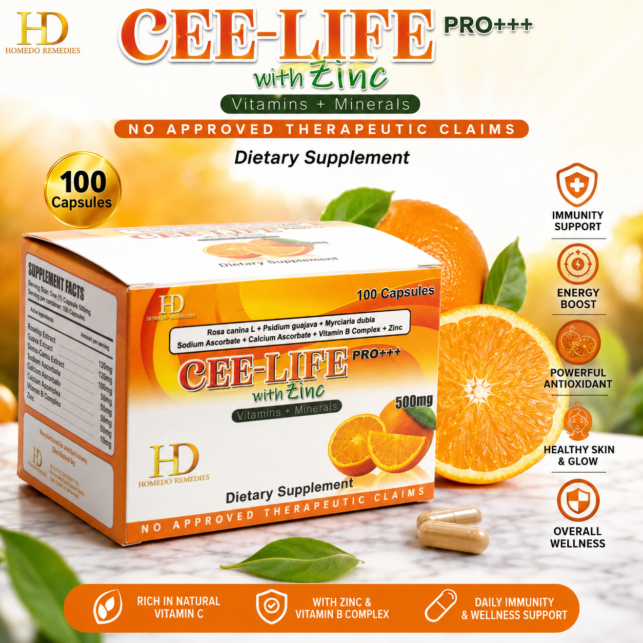 CEE-LIFE PRO+++ WITH ZINC 