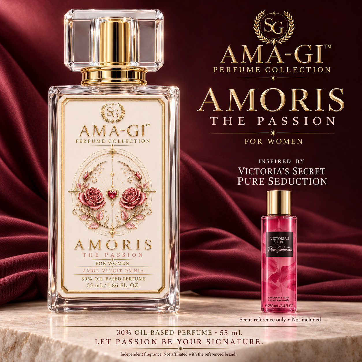 AMA-GI™ AMORIS — Perfume for Women | 55 mL