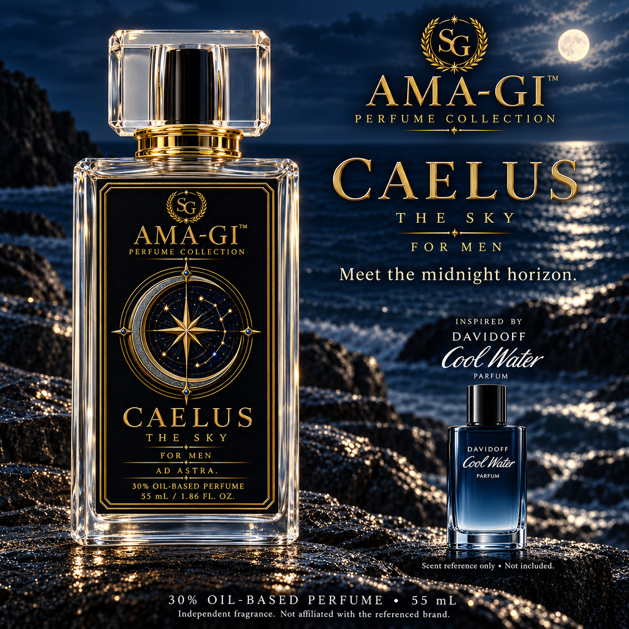 AMA-GI™ CAELUS — The Sky | Men’s Perfume, 55 mL